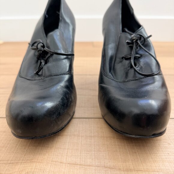 Witchy Vintage Nine West platform Booties sz 9.5 - Picture 3 of 5